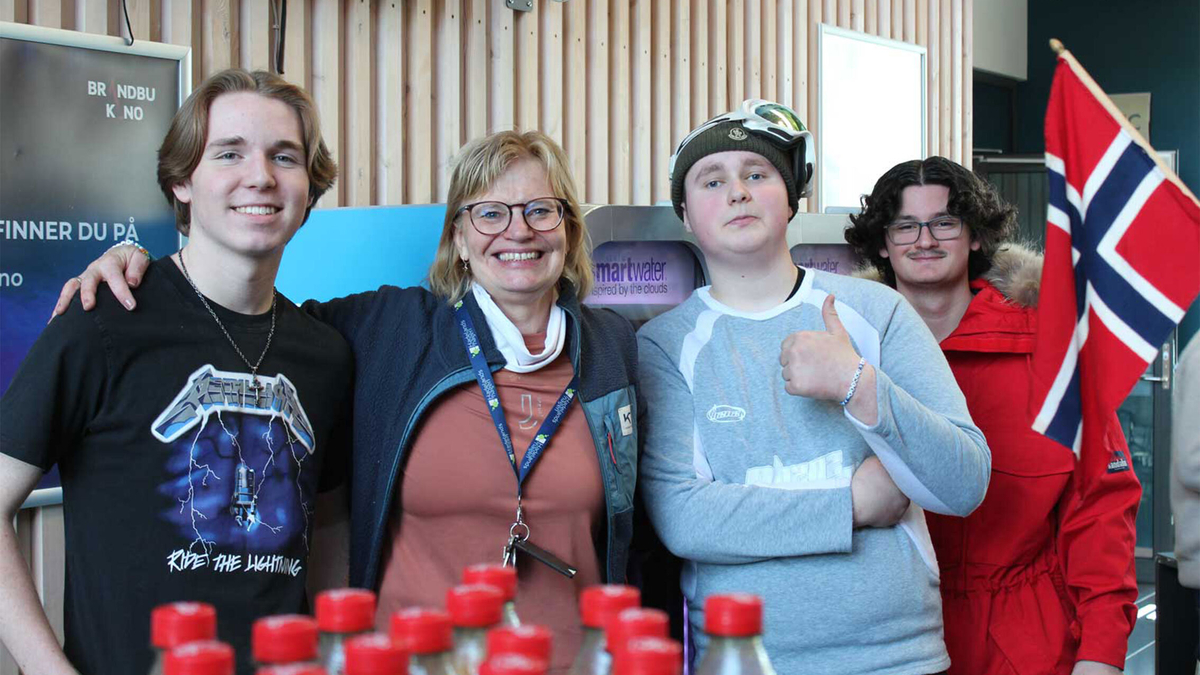 Vinterhygge i bygget